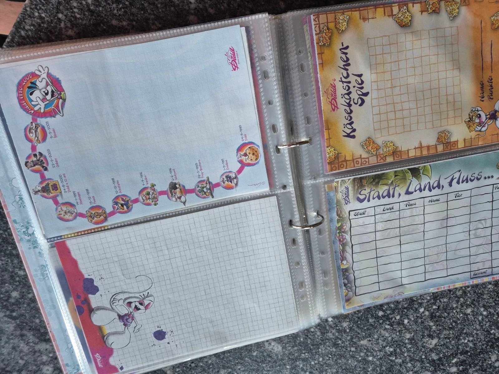 Collection Diddl de classeurs feuilles – photo 6